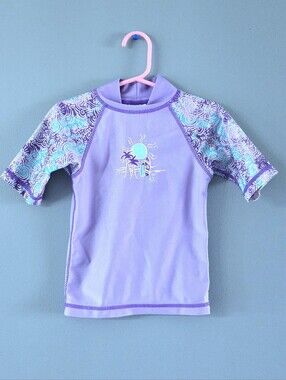 UV Skinz Short Sleeve Rashguard Girls 3T